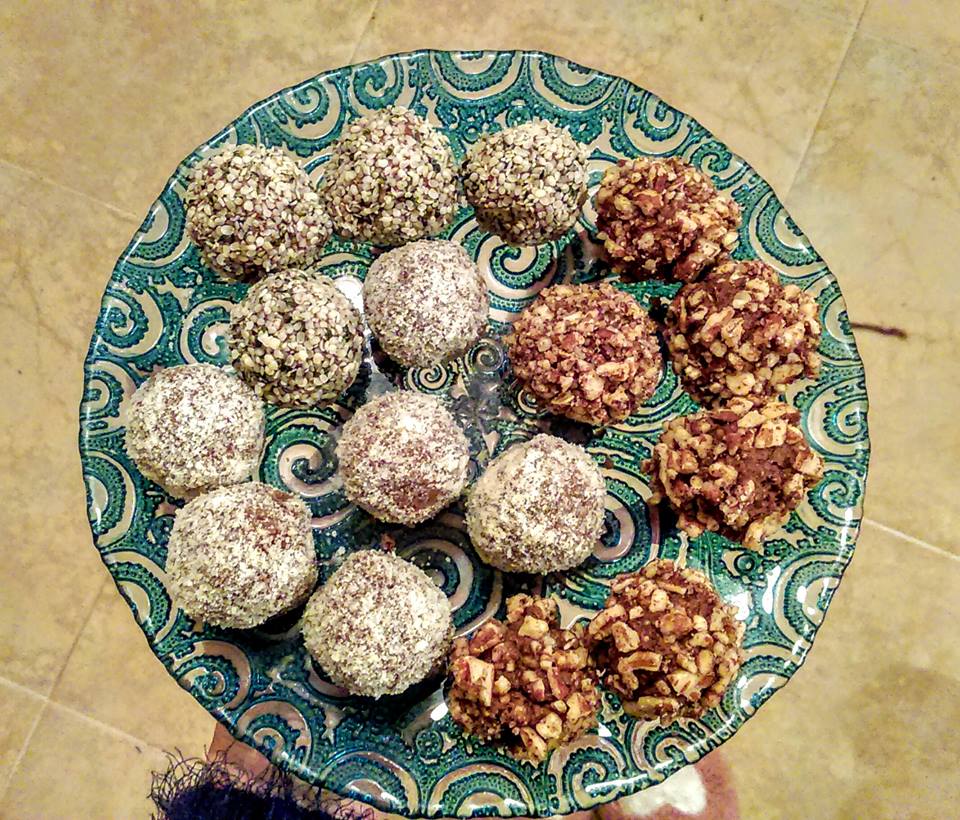 Banana Pecan Balls